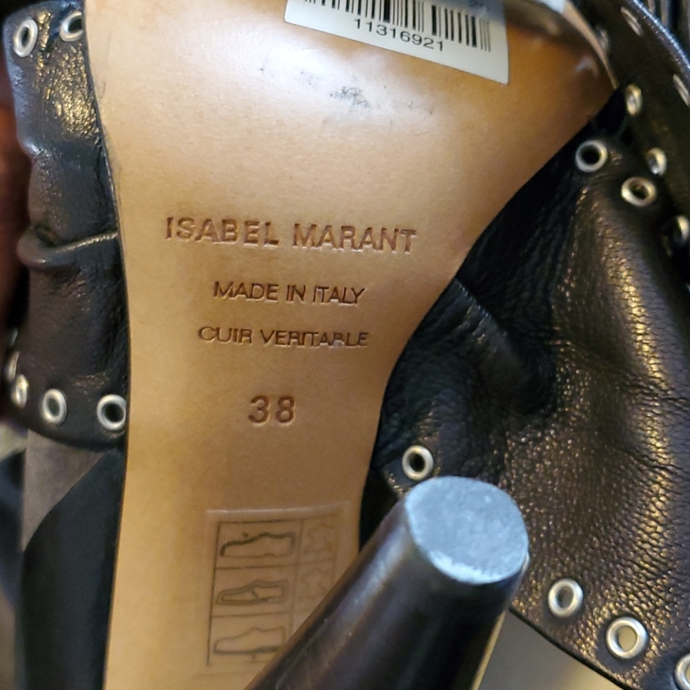 Isabel Marant show Carnation Allen boots - Picture 10 of 10